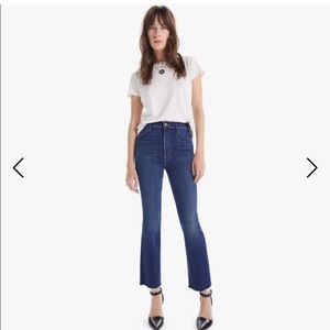 MOTHER The Hustler Ankle Fray Jeans Home Movie 28